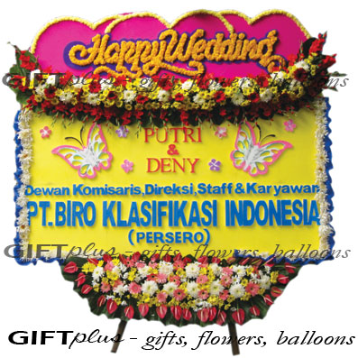 BPN-W41 (Bunga Papan Jakarta)